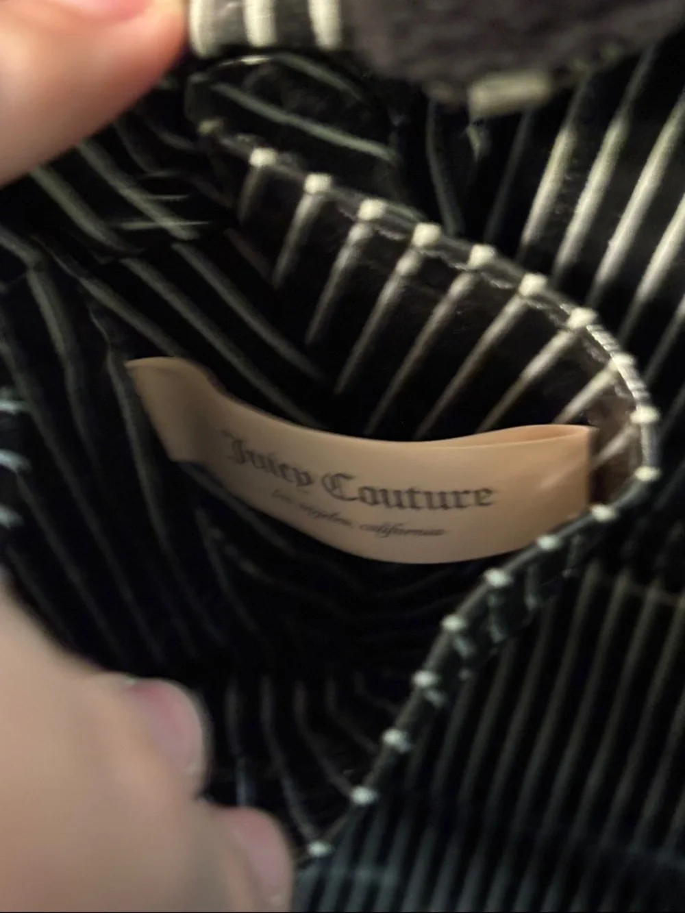 NWOTJuicy Couture Black Couture Baby Diaper Bag Tote